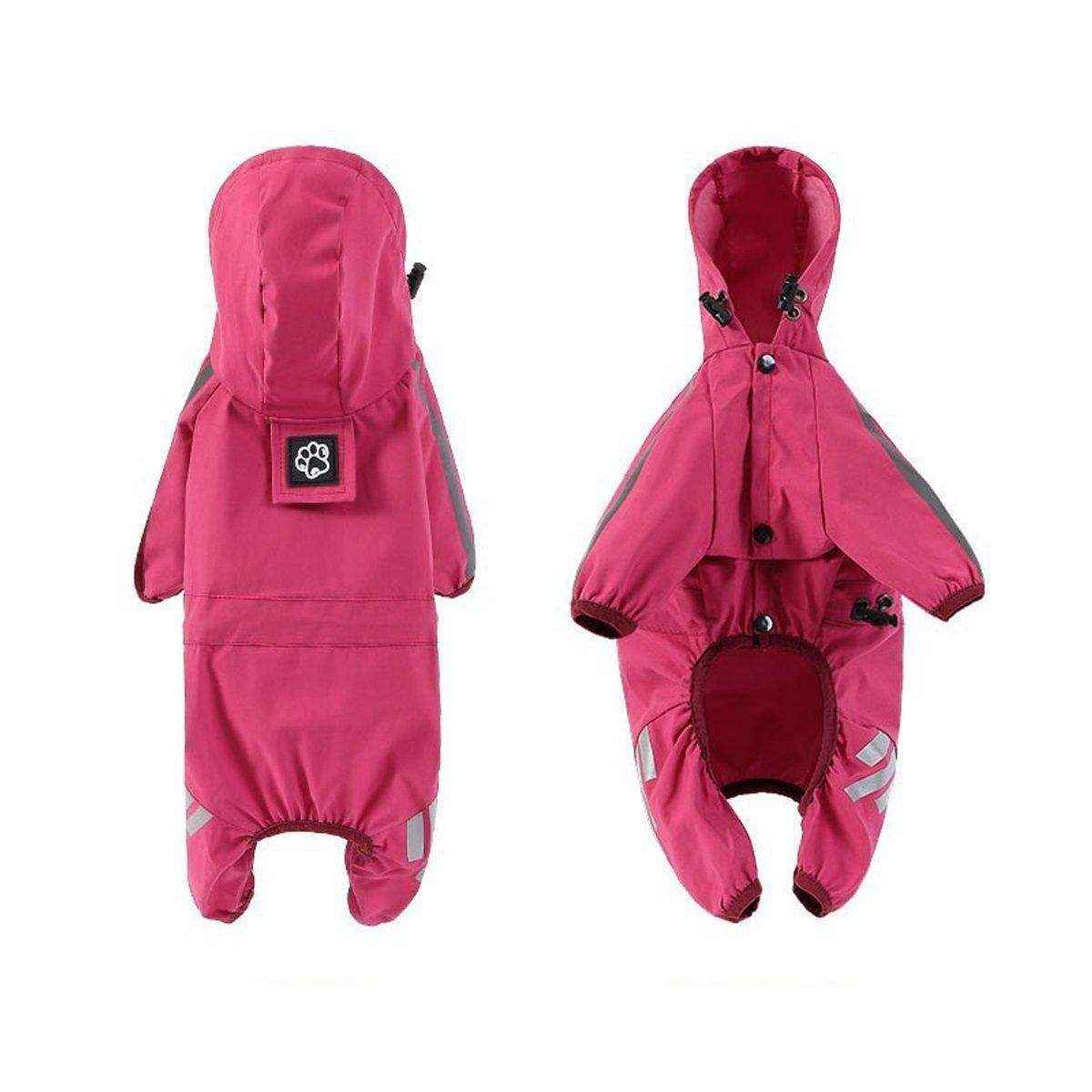 Waterproof Dog Raincoat for Small Medium Dogs
