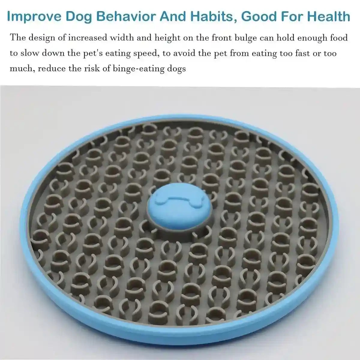 Pet Slow Feeder Lick Mat with Suction Cups