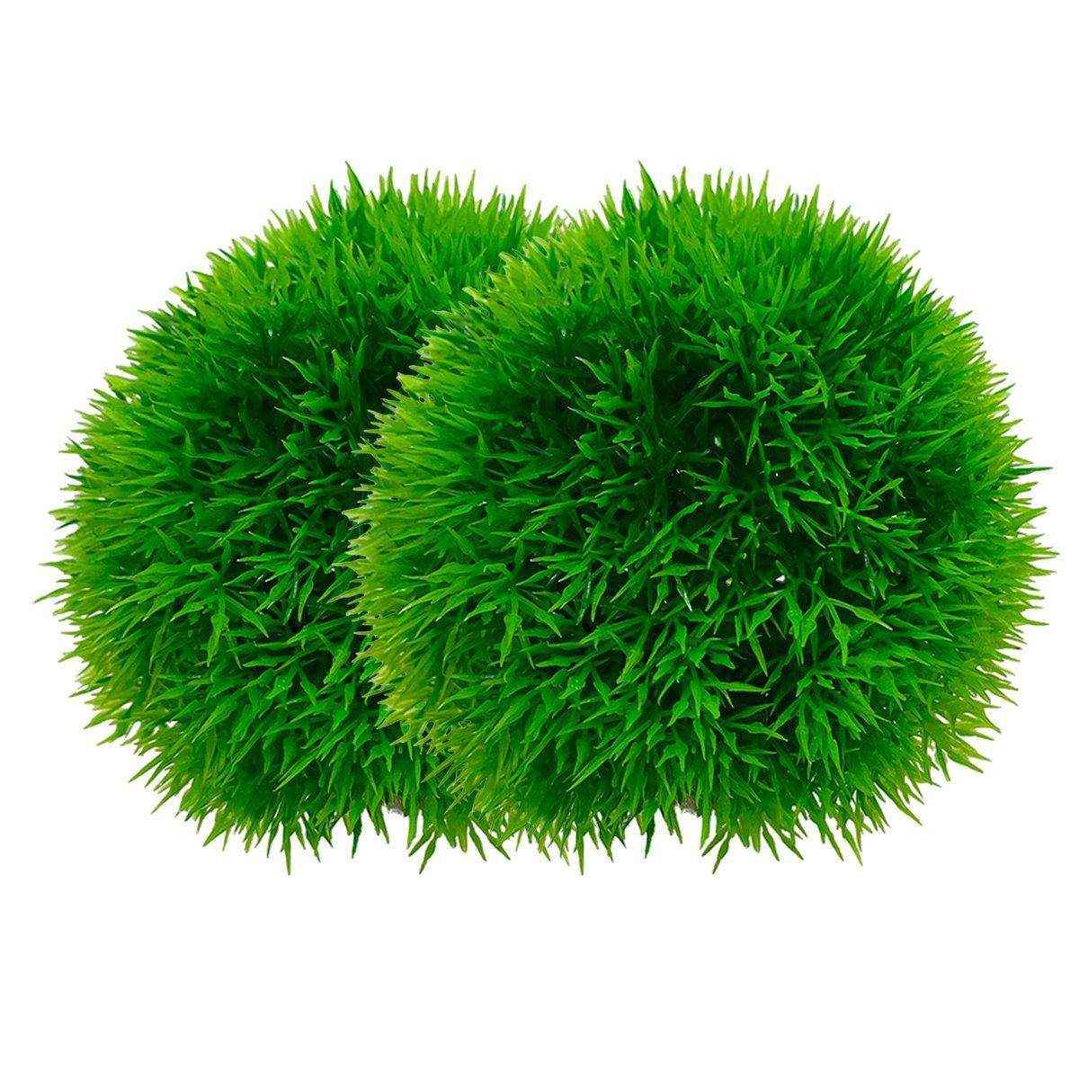 Artificial Aquarium Plants Lifelike Artificial Aquarium Grass Balls