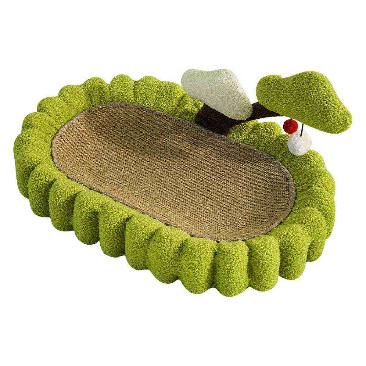 Durable Cat Scratching Bowl Mat Scratch Pad Cat Toy