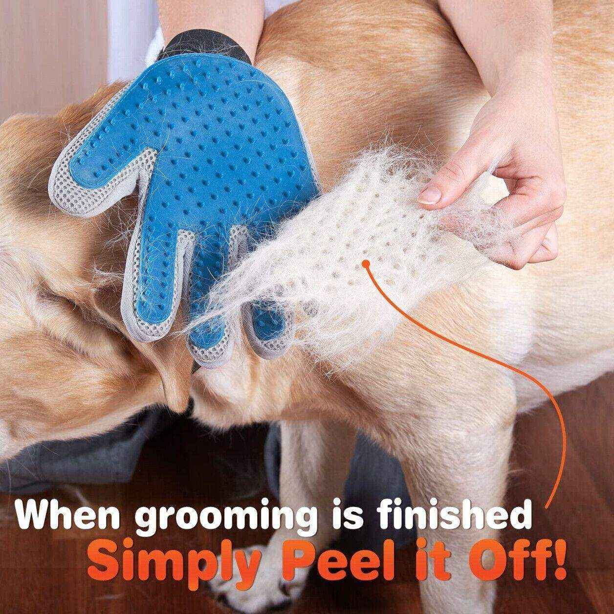 Touch Cleaning Brush Magic Glove Pet Dog Cat Massage Hair Removal Grooming Comb