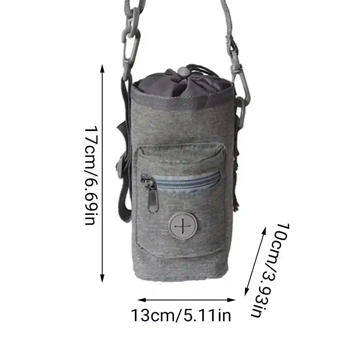 Pet Training Bag & Dog Walking Waist Bag Multi-use Garbage Collection Bag