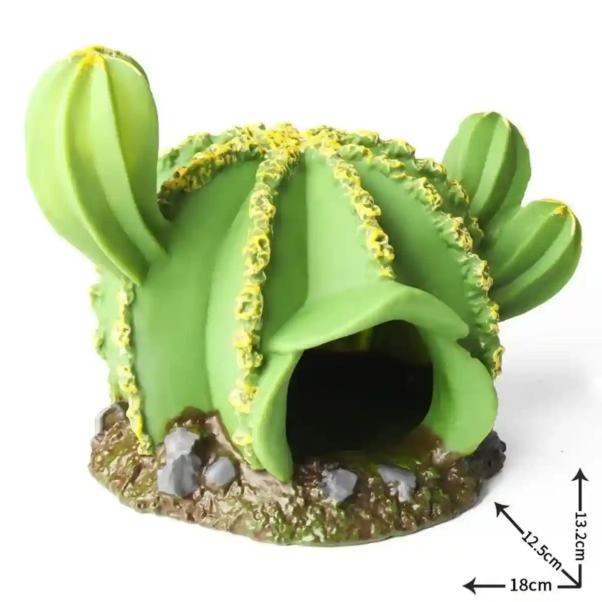Simulation Cactus Tree Aquarium Ornament Desert Plant Decor for Fish Tank House