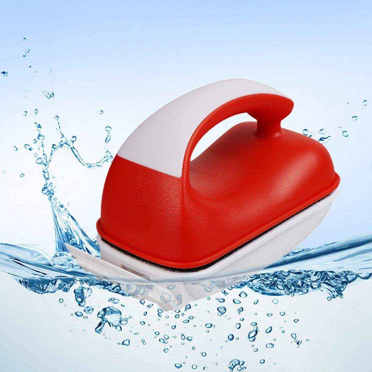 Aquarium Fish Tank Magnetic Brush With Scraper