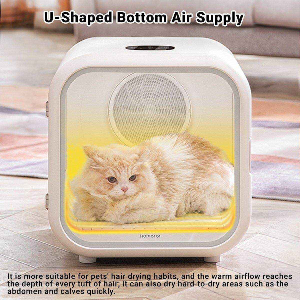 62L Smart Pet Hair Dryer Box - Automatic Dryer for Cats and Small Pets