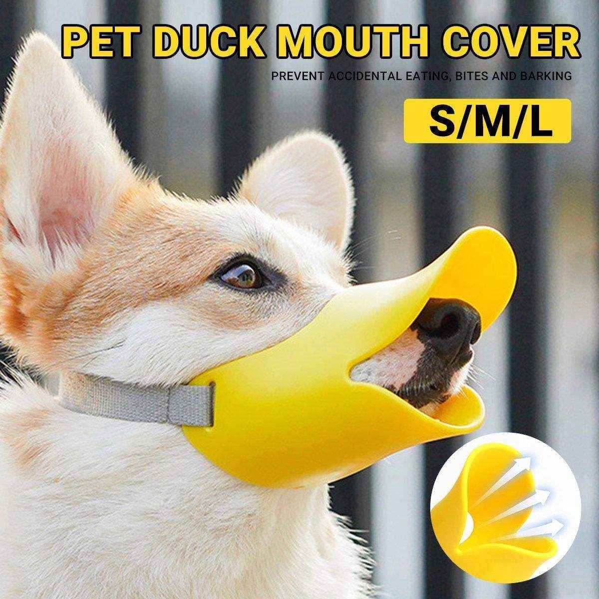Adjustable Silicone Dog Muzzle – Anti-Bite & Bark Control Dog Mouth Guard