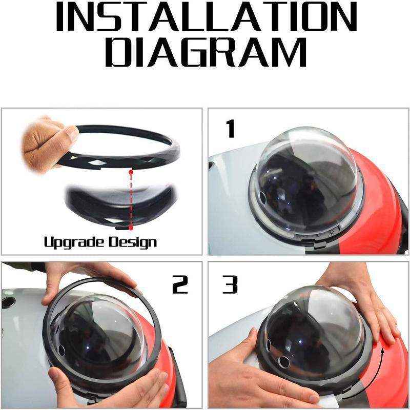 Transparent Pet Bubble Backpack Carrier for Cats and Small Dogs