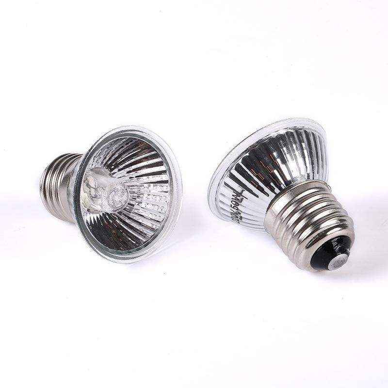 E27 Reptile Heating Light Turtle Lizard UVB + UVA Pet Heat Lamp Clip Holder