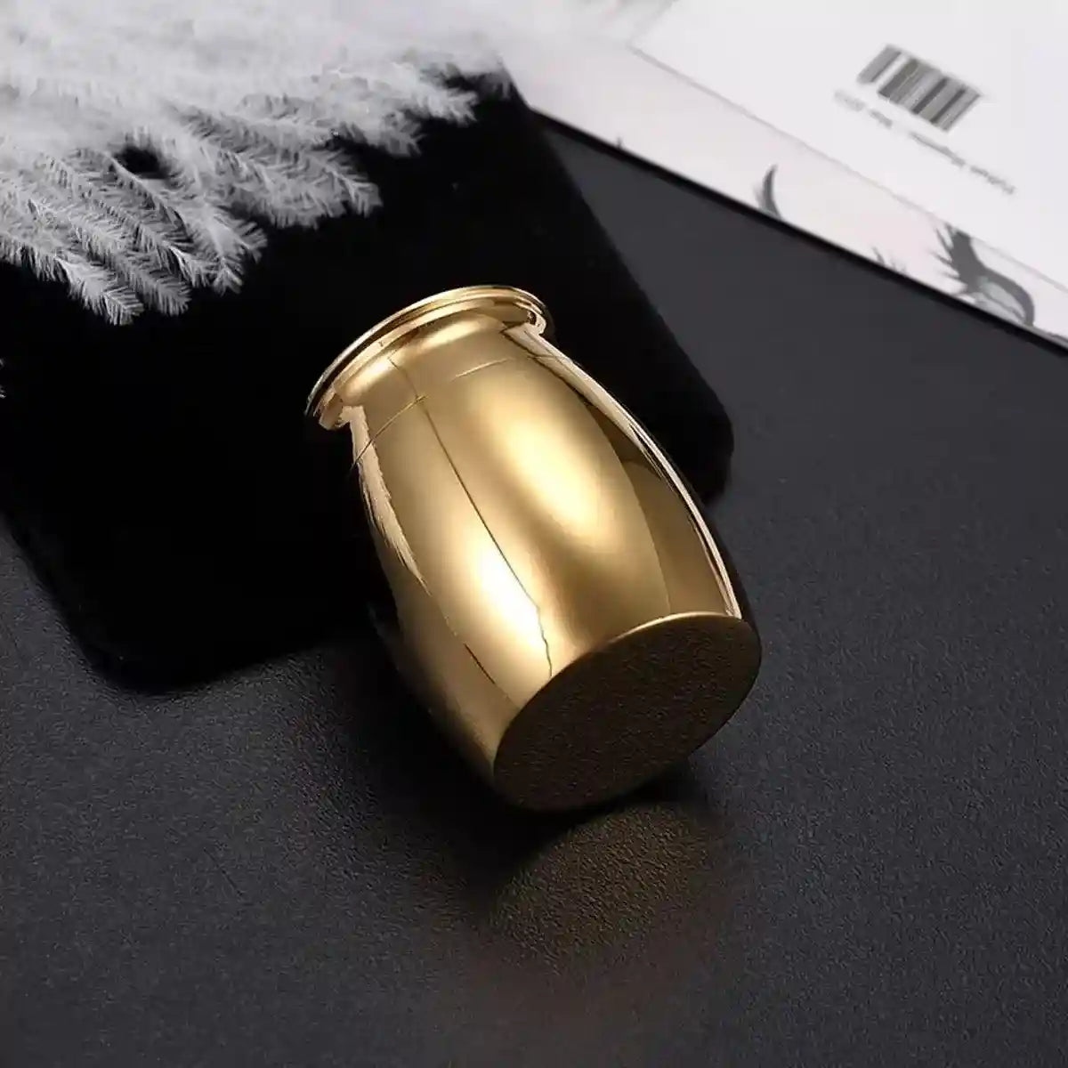 Mini Stainless Steel Pet Urn Keepsake for Ashes