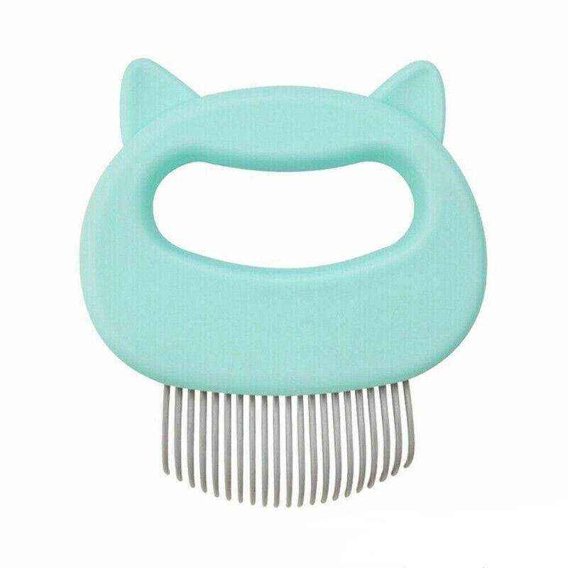 1-3xRelaxing Cat Comb Massager Pet Grooming Brush Dog Hair Removal