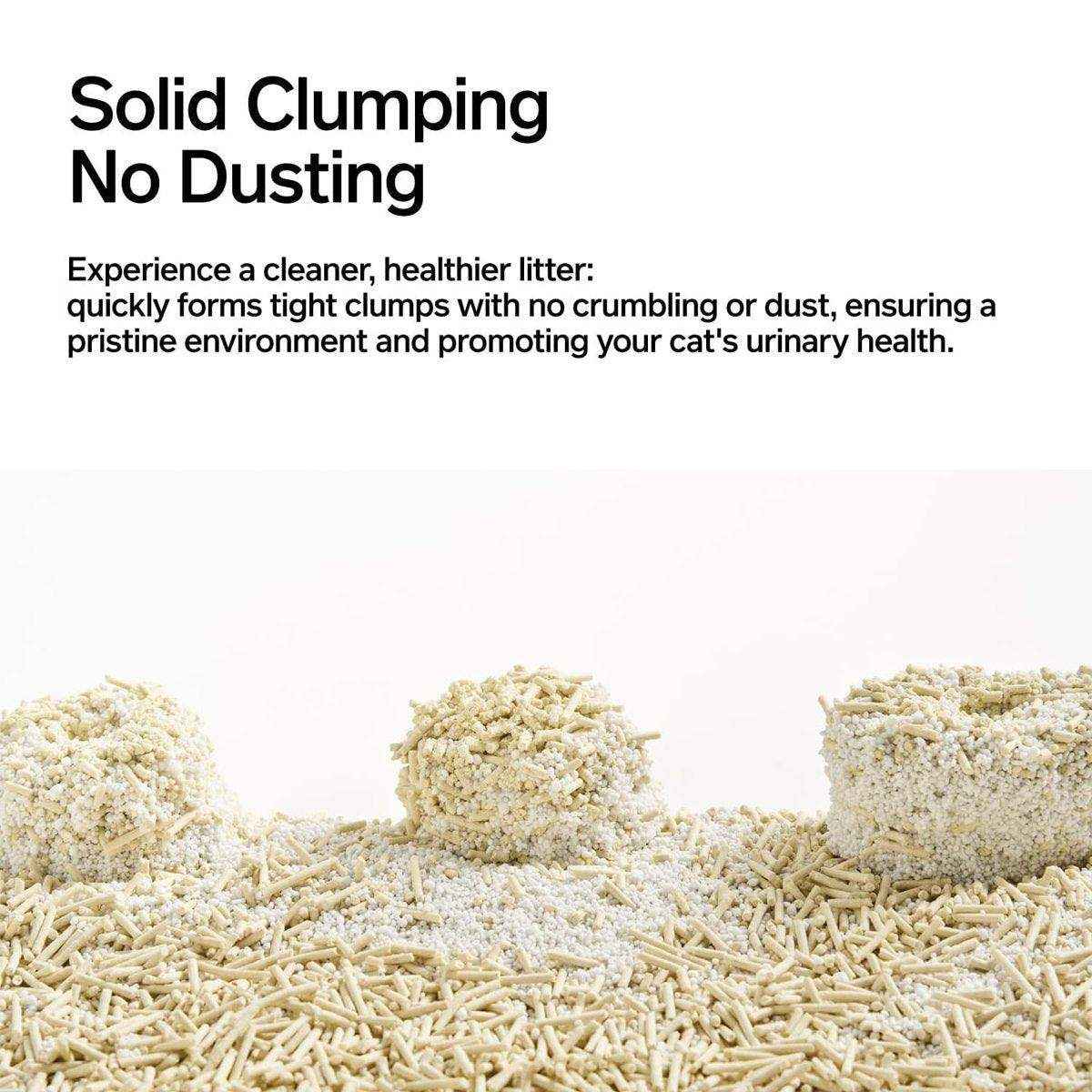 Pidan Corn Starch Tofu Mixed Cat Sand 2.4KG*4