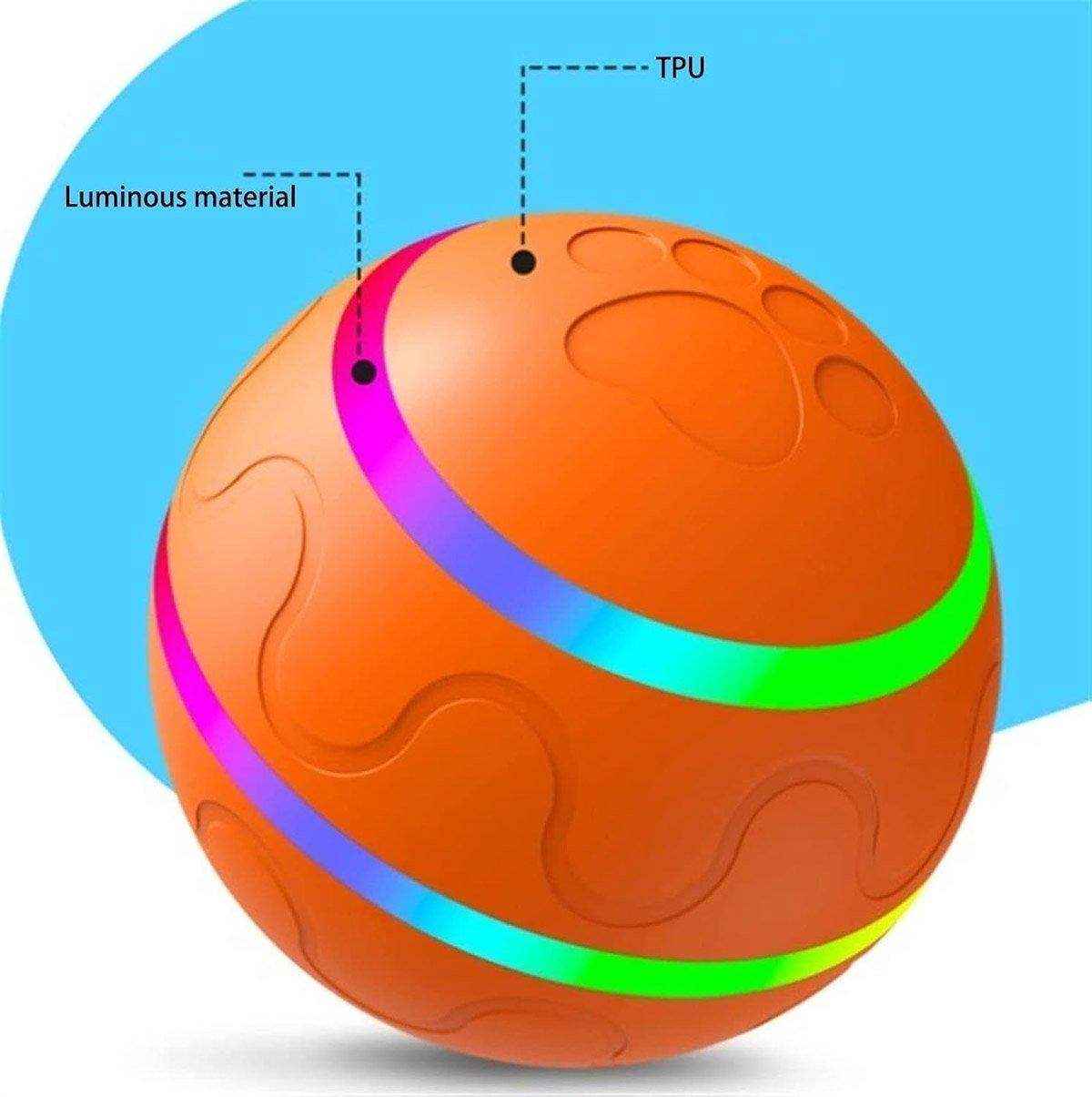 Electric Dog Toy Ball Interactive Bite Resistant Pet Toy for Small Medium Dogs
