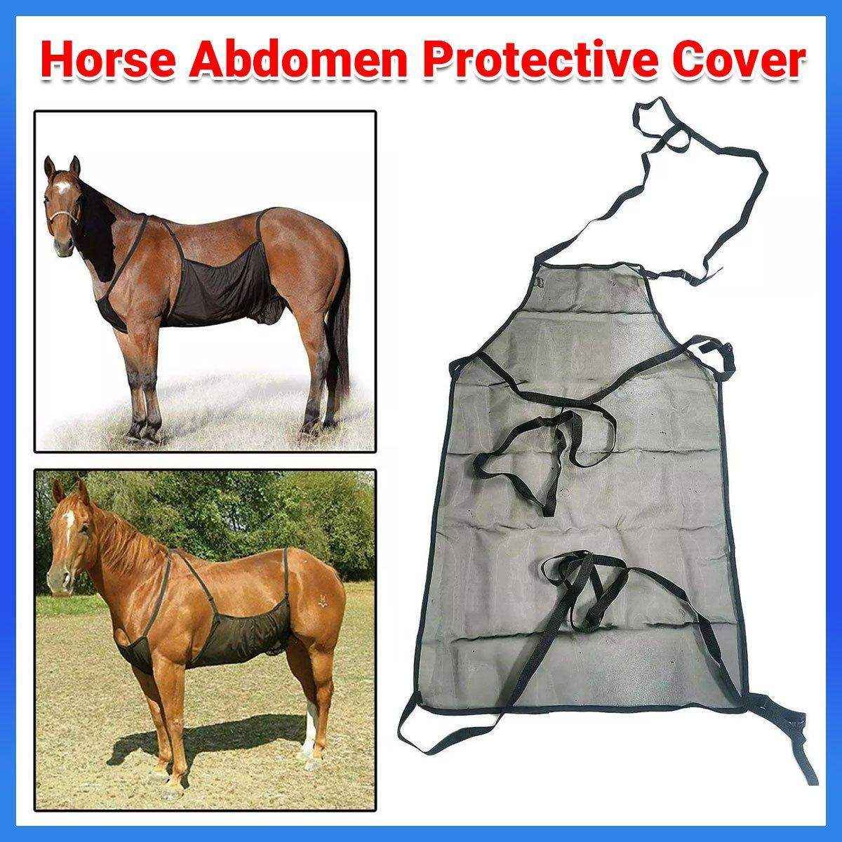Breathable Equine Fly Rugs Horse Belly Protector for UV & Fly Shield