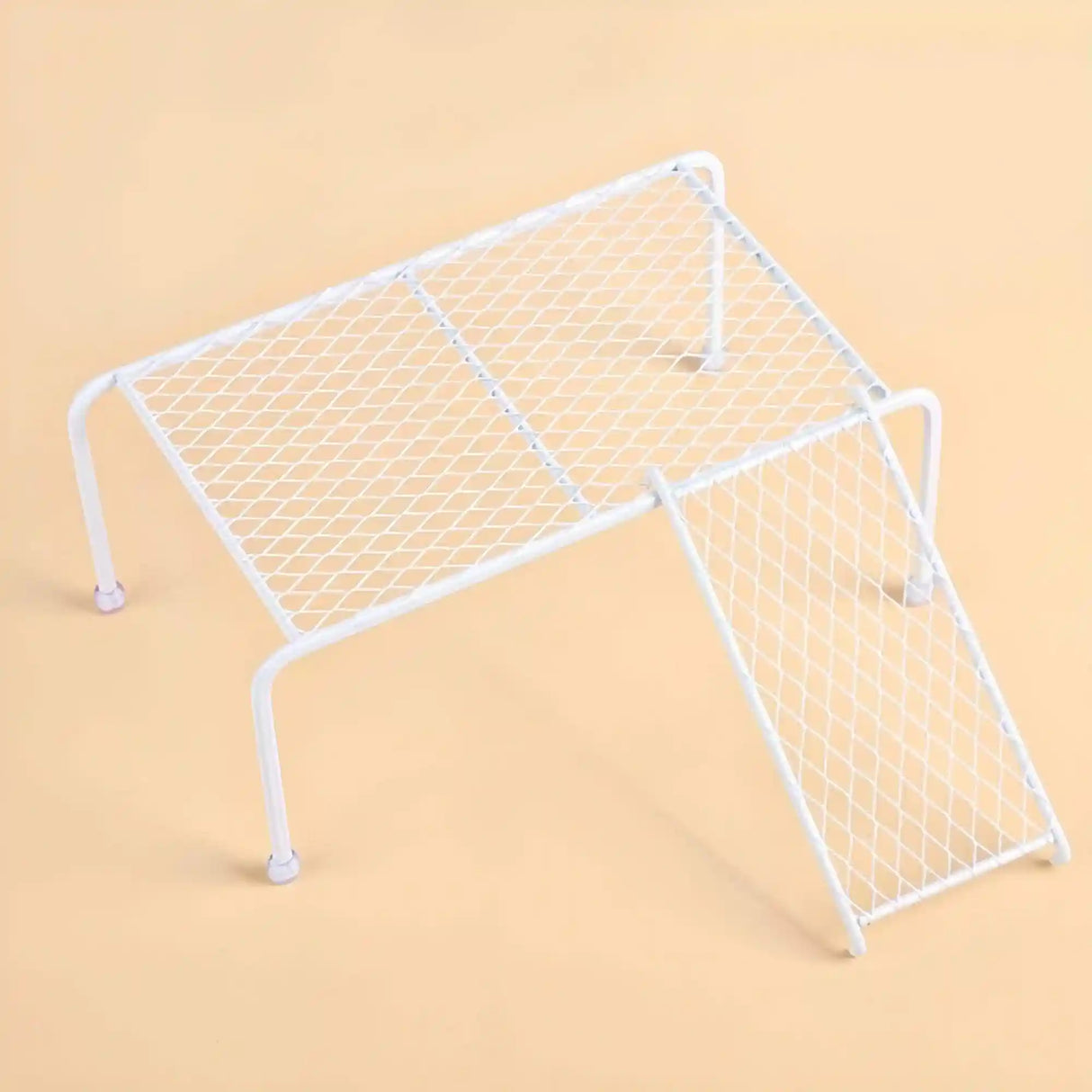 Metal Iron Chicken Feeding Ladder Grid Shelving Landscaping Platform Supplies