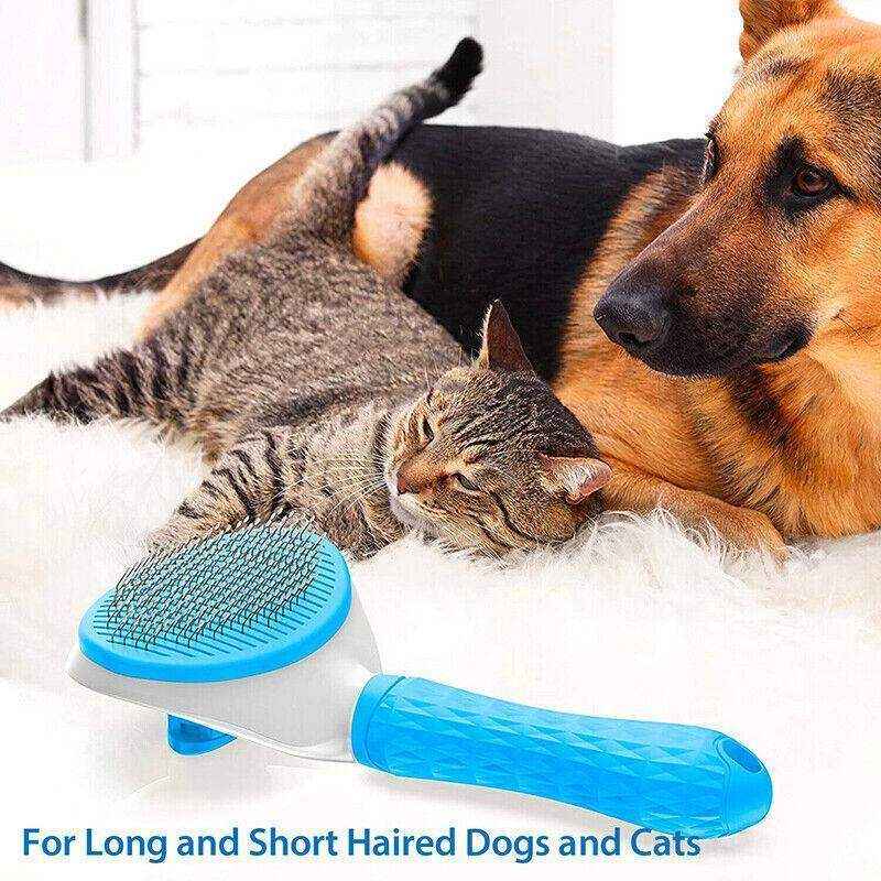 Dog and Cat Deshedding Brush for Effective Grooming