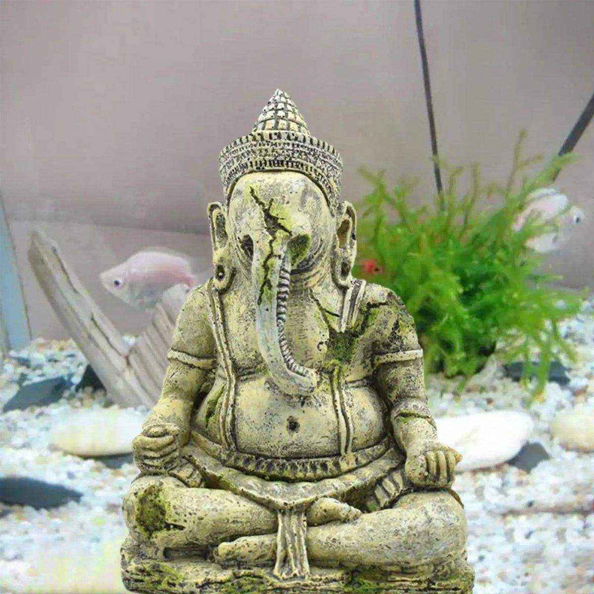 Ancient Easter Island Aquarium Rocks & Resin Decor Ornaments