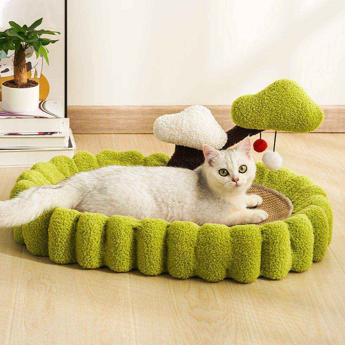 Durable Cat Scratching Bowl Mat Scratch Pad Cat Toy