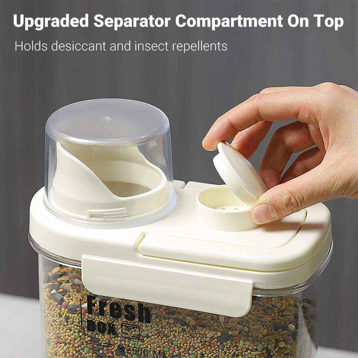 Pet Food Snacks Cat And Dog Food Storage Moisture-proof Parrot Food Storage Box