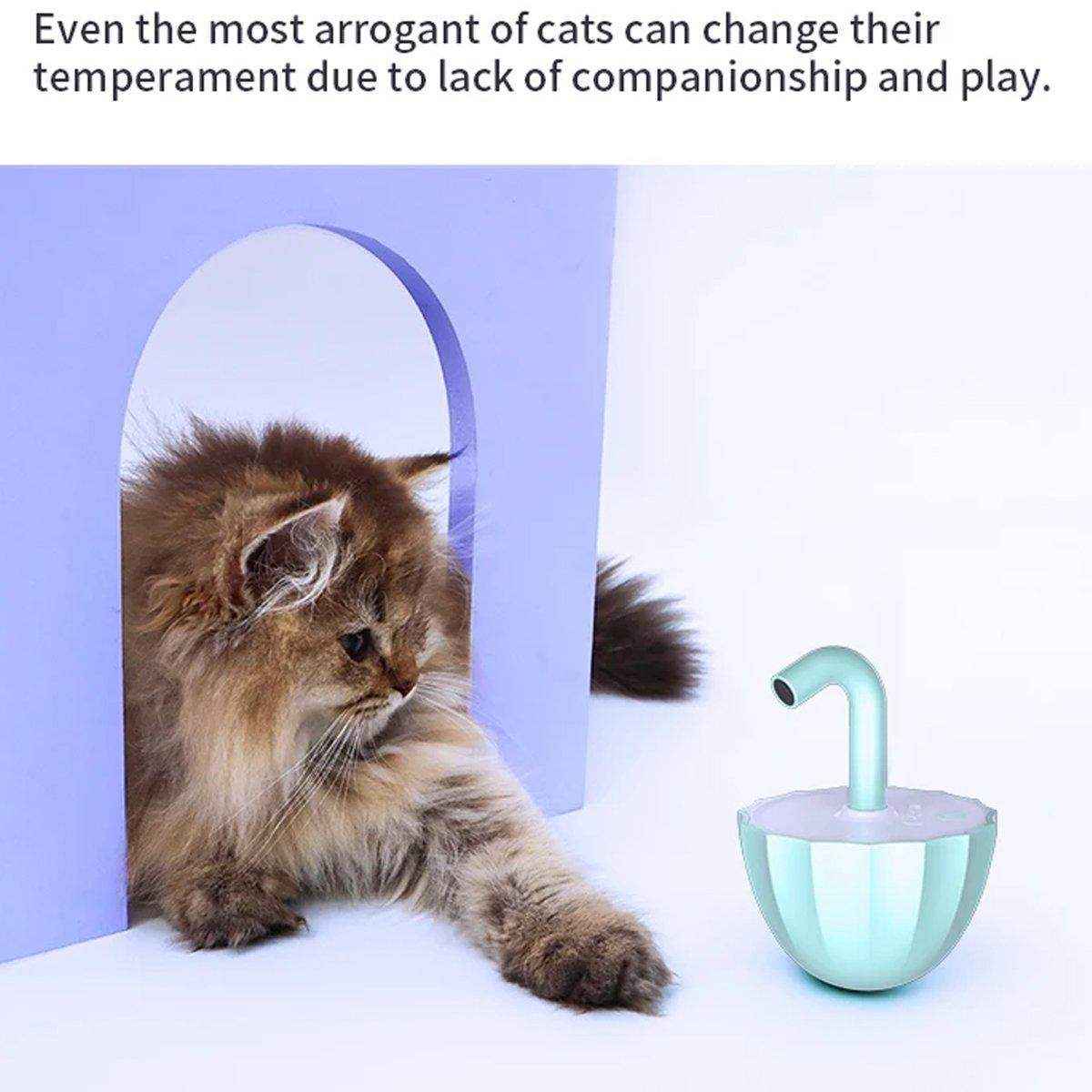 360° Rotating Umbrella Laser Pet Toy Interactive Cat Toy for Endless Fun
