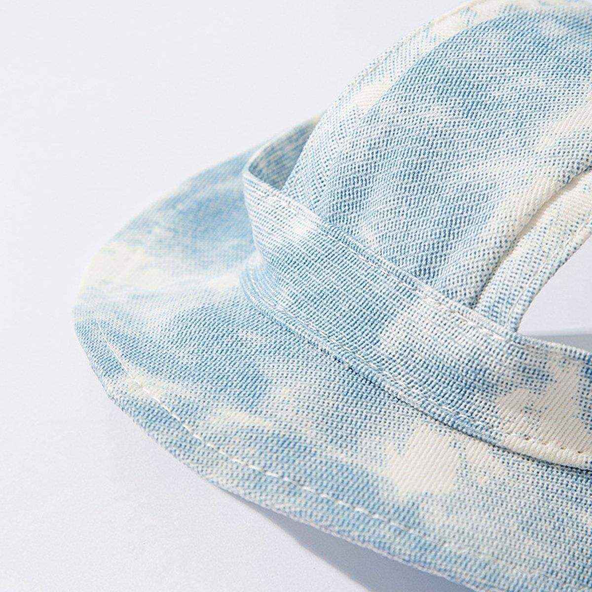 Pet Hat Cute Leaky Ears Anti-shedding Adjustable Fisherman Hat