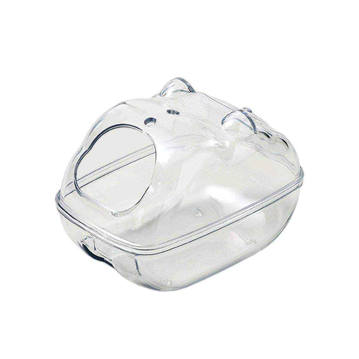 Transparent Hamster House Bathroom & Toilet Nest for Small Pets