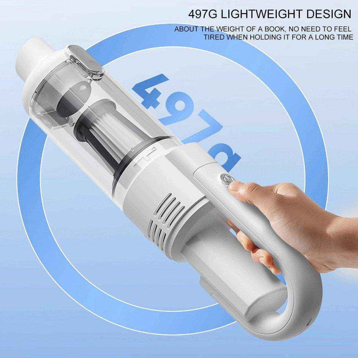 Fully Automatic Wireless Vacuum Cleaner for Pets Powerful & Portable