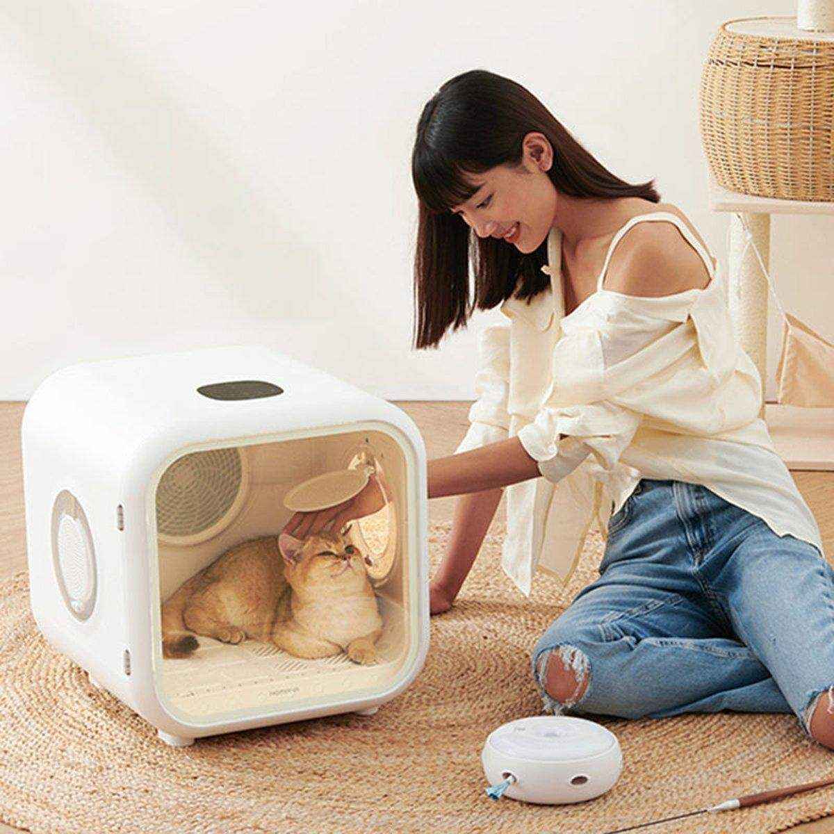 62L Smart Pet Hair Dryer Box - Automatic Dryer for Cats and Small Pets