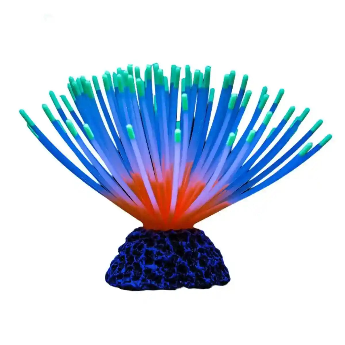 Aquarium Fish Tank Decor Simulation Coral Lotus Aquatic Plants Vibrant Ornament