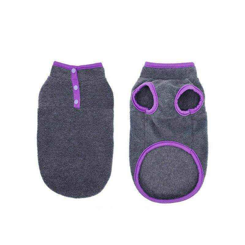 Winter Fleece Dog Jumper for Small to Medium Pets Warm & Soft Vest
