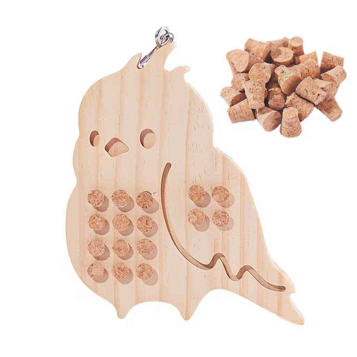 Parrot Toy Nibbling Relief Anti-Depression Puzzle Supplies for Bird Chewing Fun
