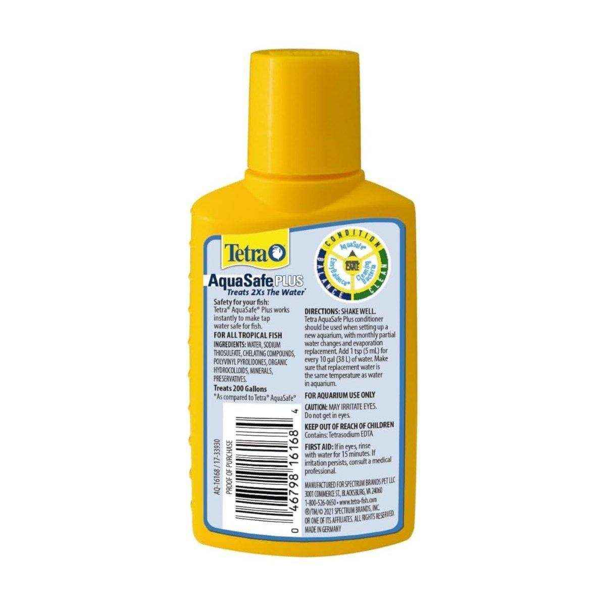 Tetra AquaSafe Water Plus 100ML/500ML