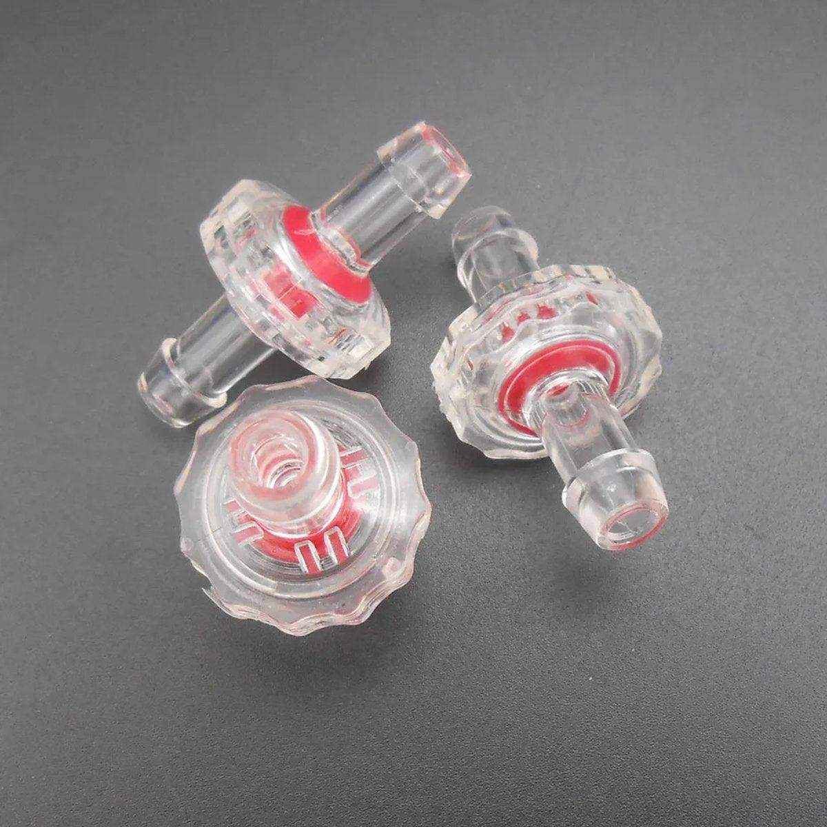 10pcs Plastic Check Valve Water Air Stop Valve for Aquarium Fish Tank Air Pump