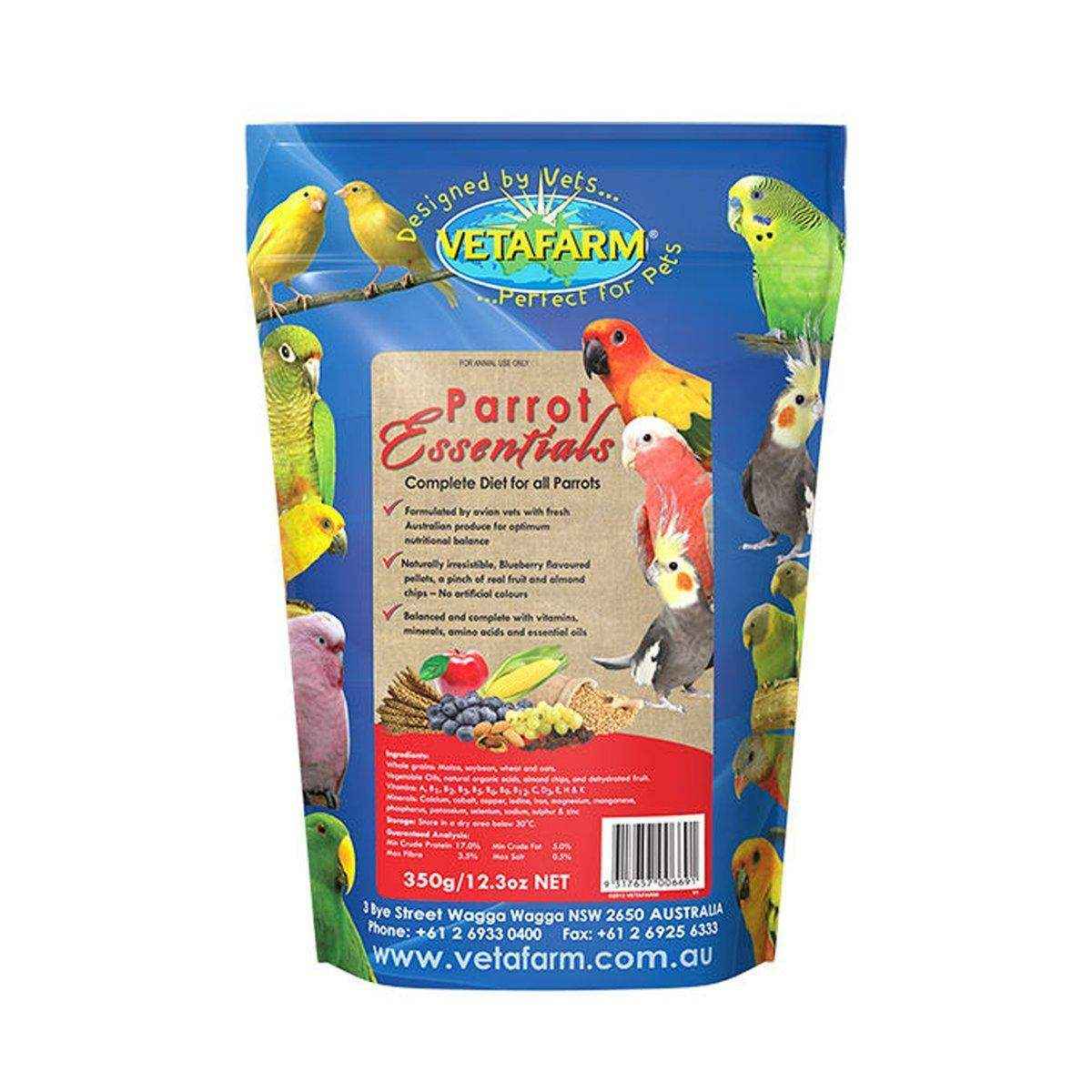 Vetafarm Parrot Essentials 350g/2kg