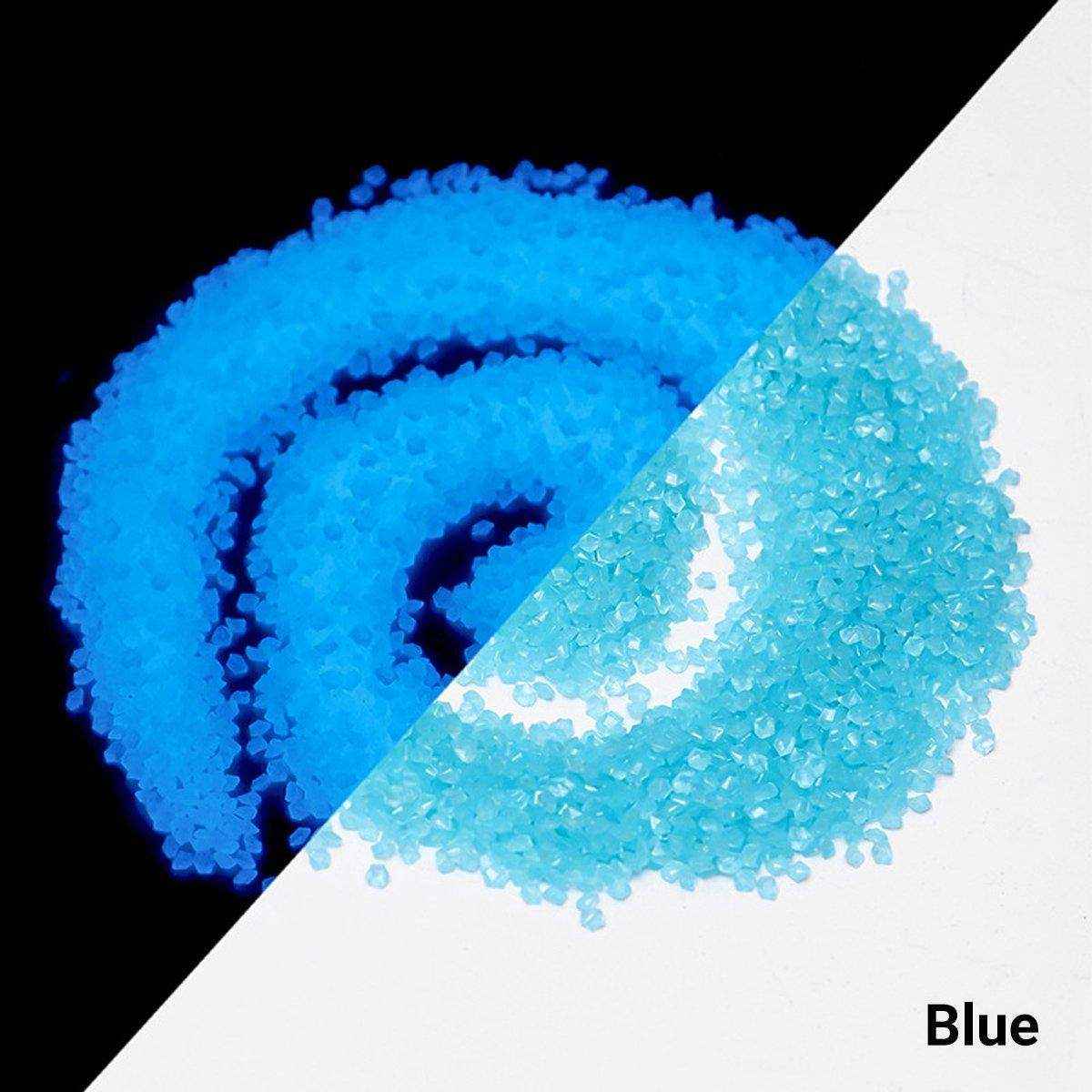 Luminous Sand Particles Micro Landscape Aquarium Fluorescent Landscape Luminous Sand 3-5mm Gravel Cross-border Supply