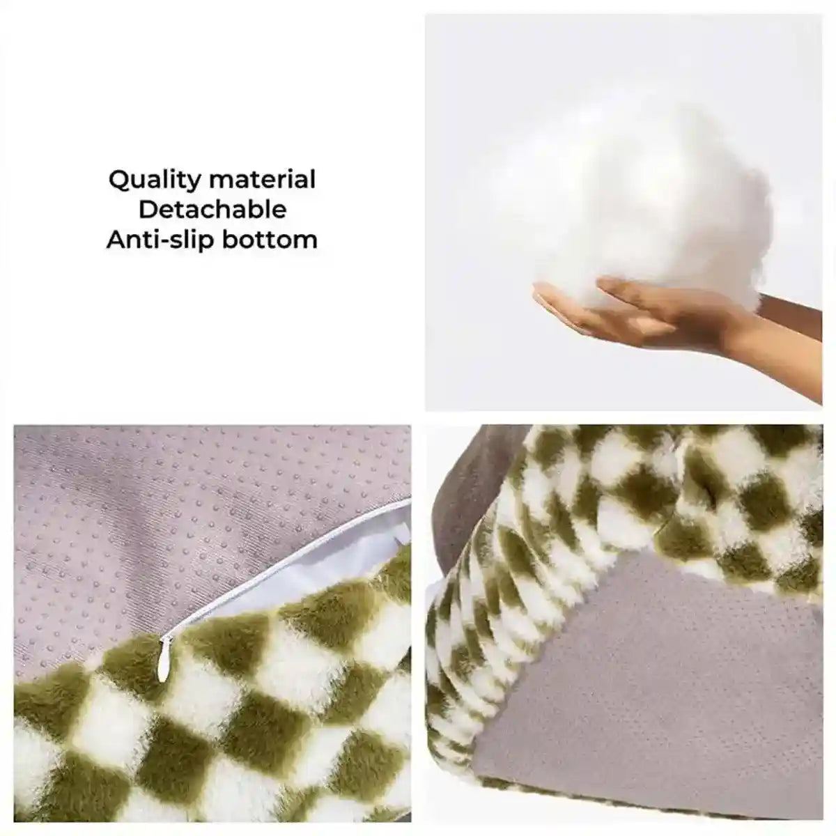 Orthopedic Cat & Dog Sofa Bed Supportive & Cozy Pet Couch