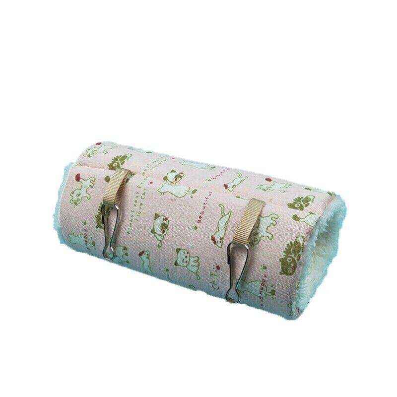 Cozy Canvas Hamster Tubes Tunnel Hammock For Small Pets