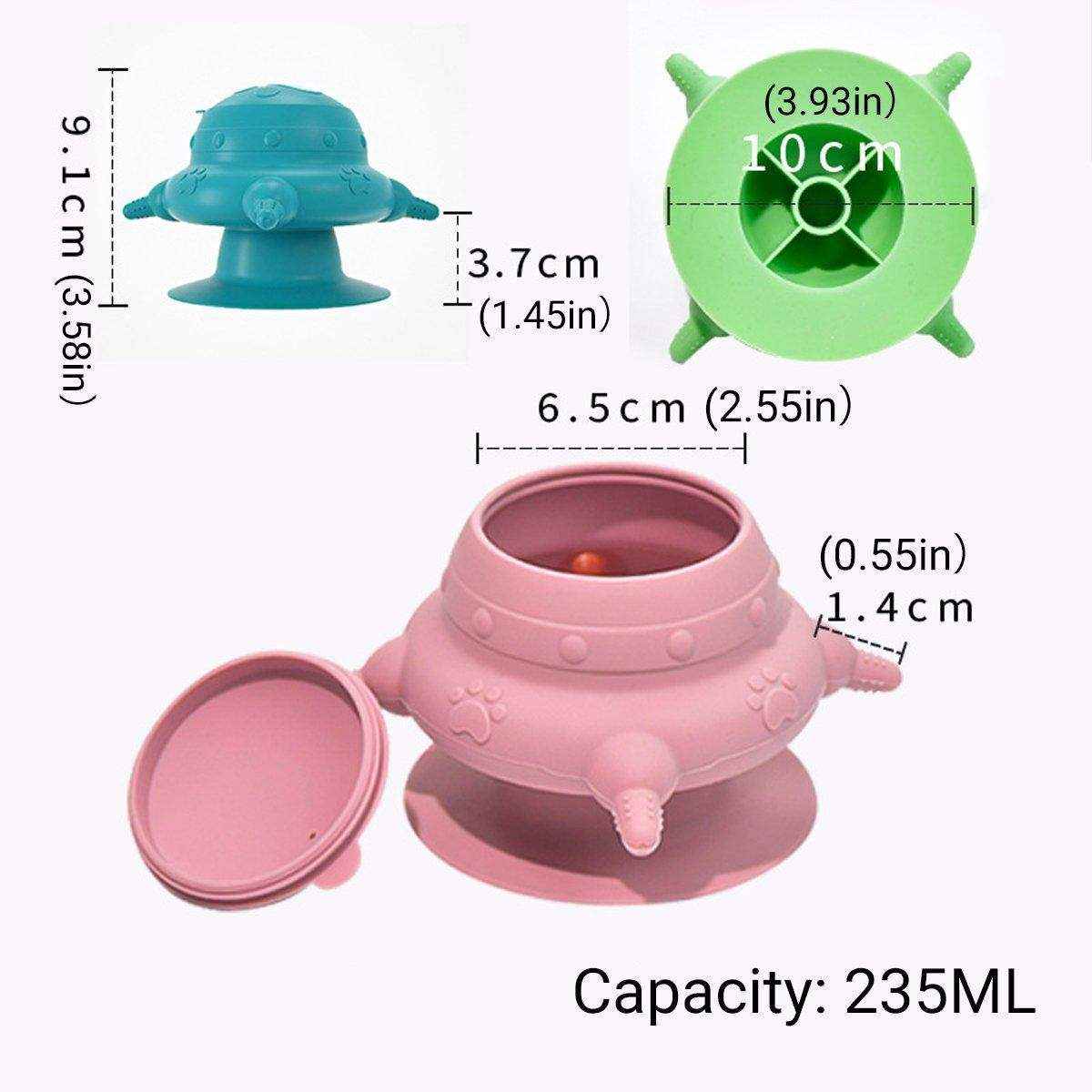 Pet Feeding Water Feeding Artifact Silicone Pet Breast-feeding Anti-choking