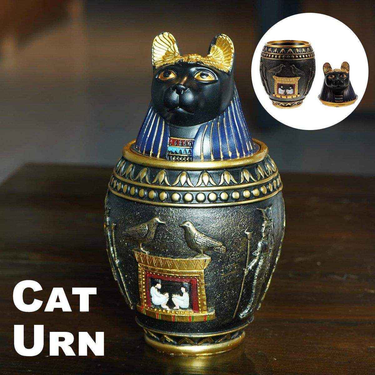 Pet Urn Storage Jar Decorative Ornament for Home Memorial Ashes Container