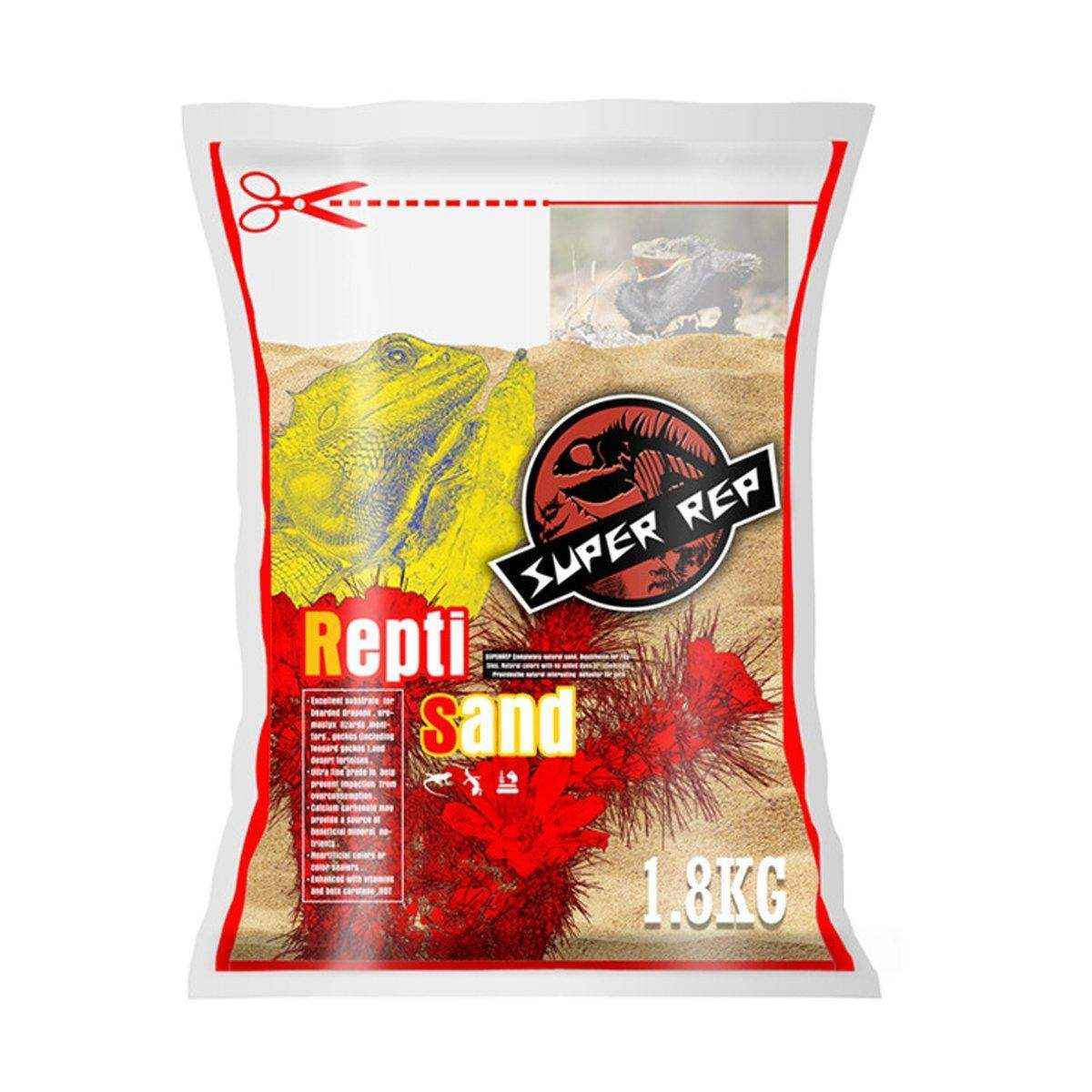 SuperRep Reptile Sand Climbing Sand Calcium Sand for Lizard Tortoise Hibernation