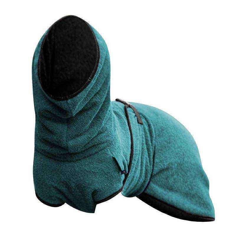 Pet Bathrobe Clothes Dog Towel Drying Robe Soft Warm Sleepwear Super Absorbent