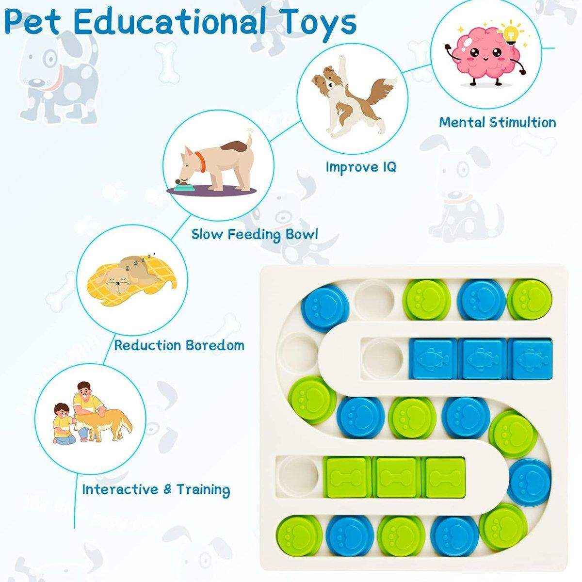 S-shaped Square Pet Educational Toys Dog Dog Snacks Toy Pet Supplies