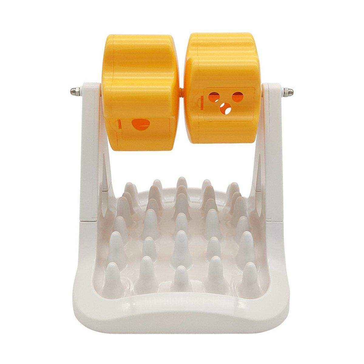 Interactive Pet Food Dispensing Roller Toy Slow Feeder for Dogs & Cats