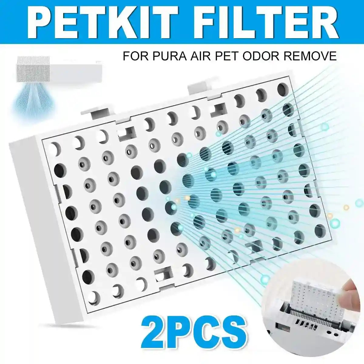 PETKIT Small Pet Air Freshener Filter Cartridge for Air Purification