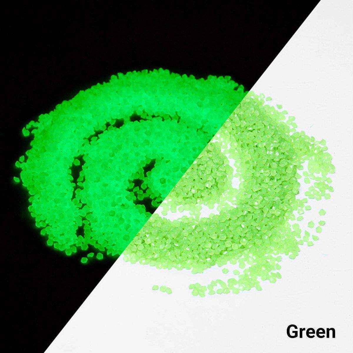 Luminous Sand Particles Micro Landscape Aquarium Fluorescent Landscape Luminous Sand 3-5mm Gravel Cross-border Supply