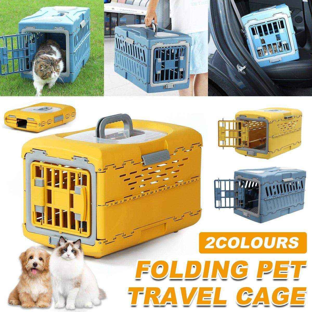 Pet Air Box Folding Portable Dog Cat Crate