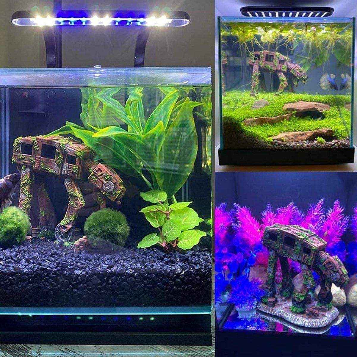 Transformers Robot Dog Aquarium Ornament