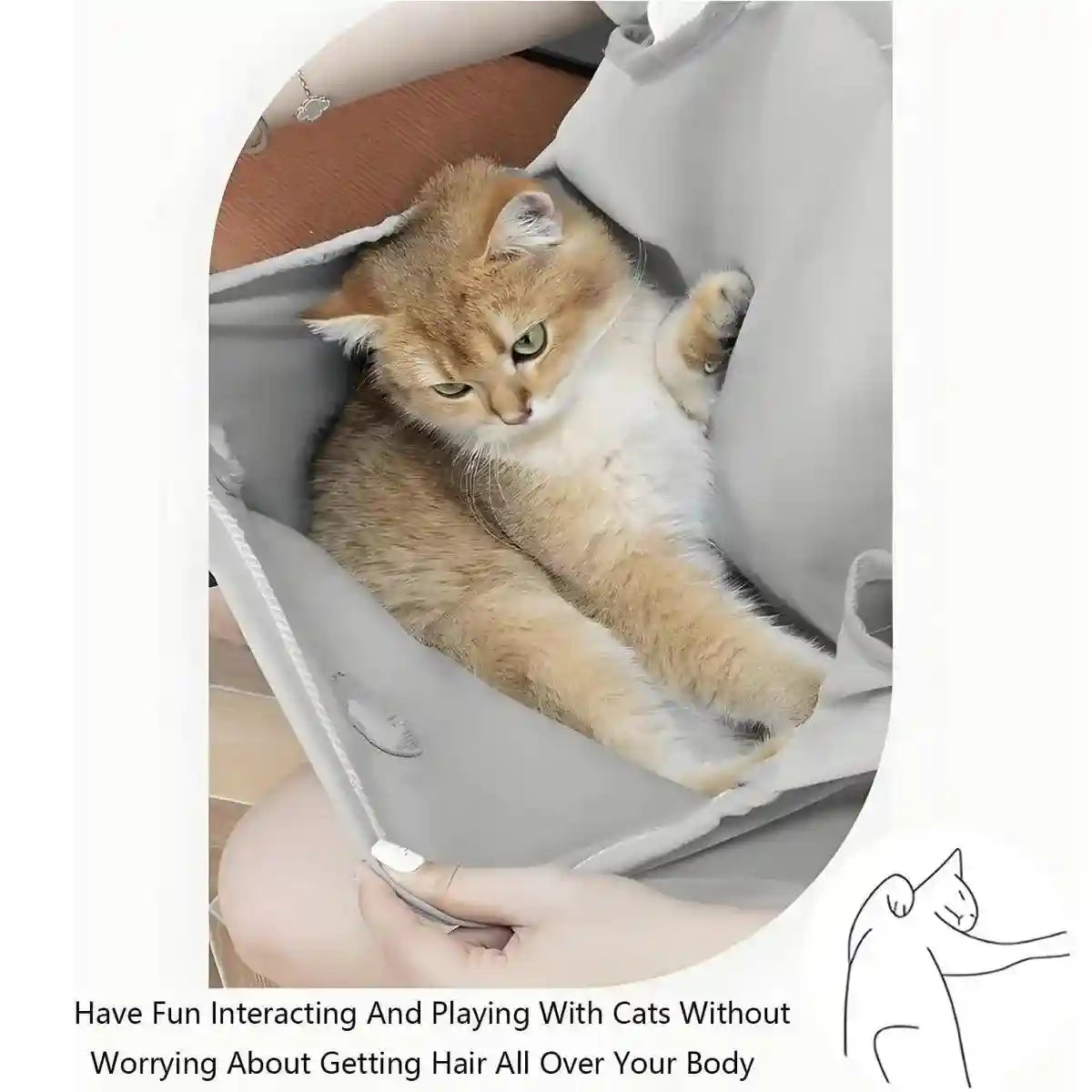 Pet Kangaroo Apron Carrier