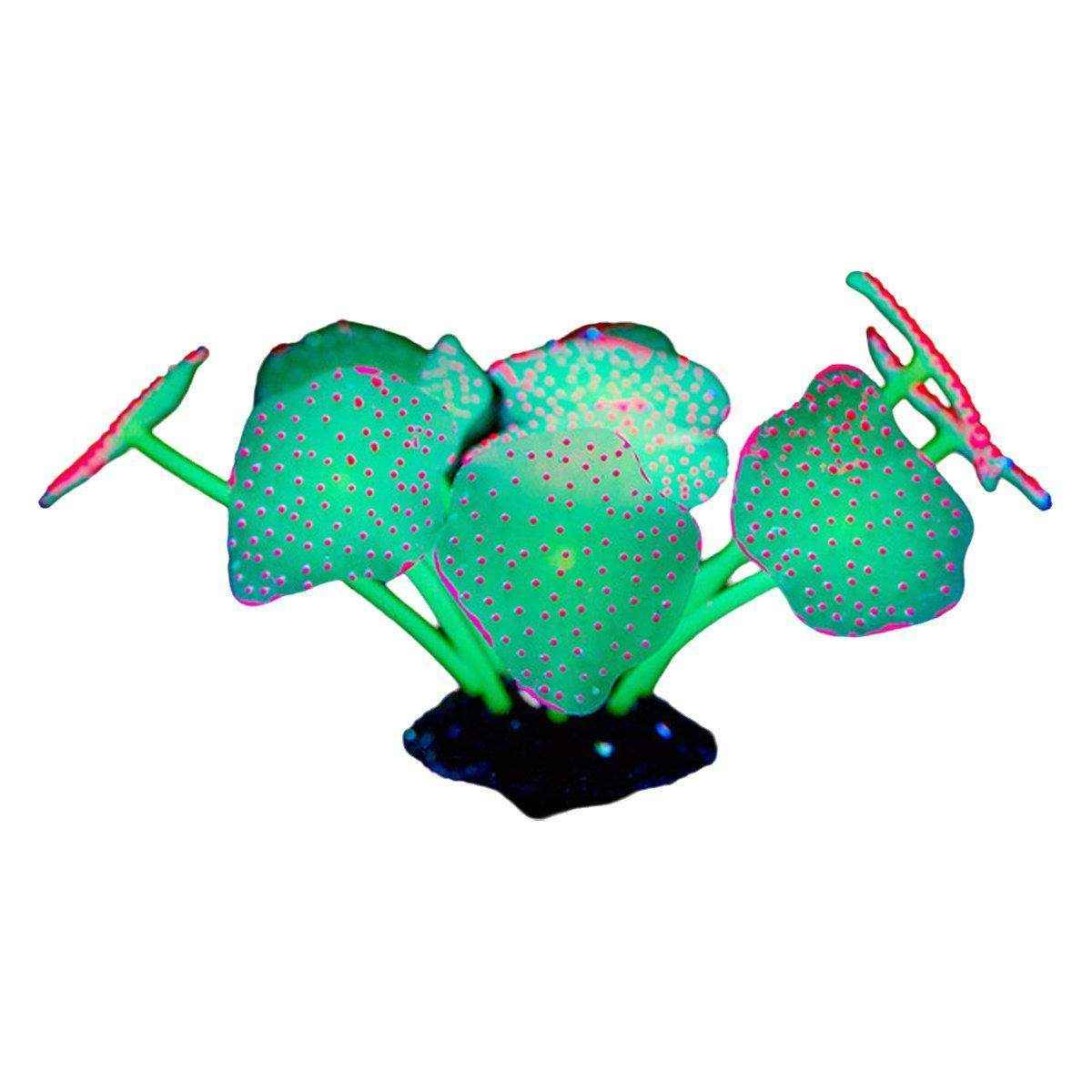 11 Leaf Silicone Artificial Fish Tank Aquarium Coral Plant Decoration Artificial Aquarium Plants