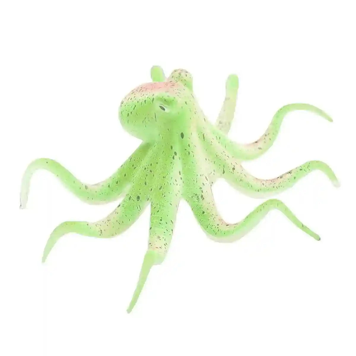 Simulation Octopus Aquarium Ornament Vibrant Fluorescent Fish Tank Decoration