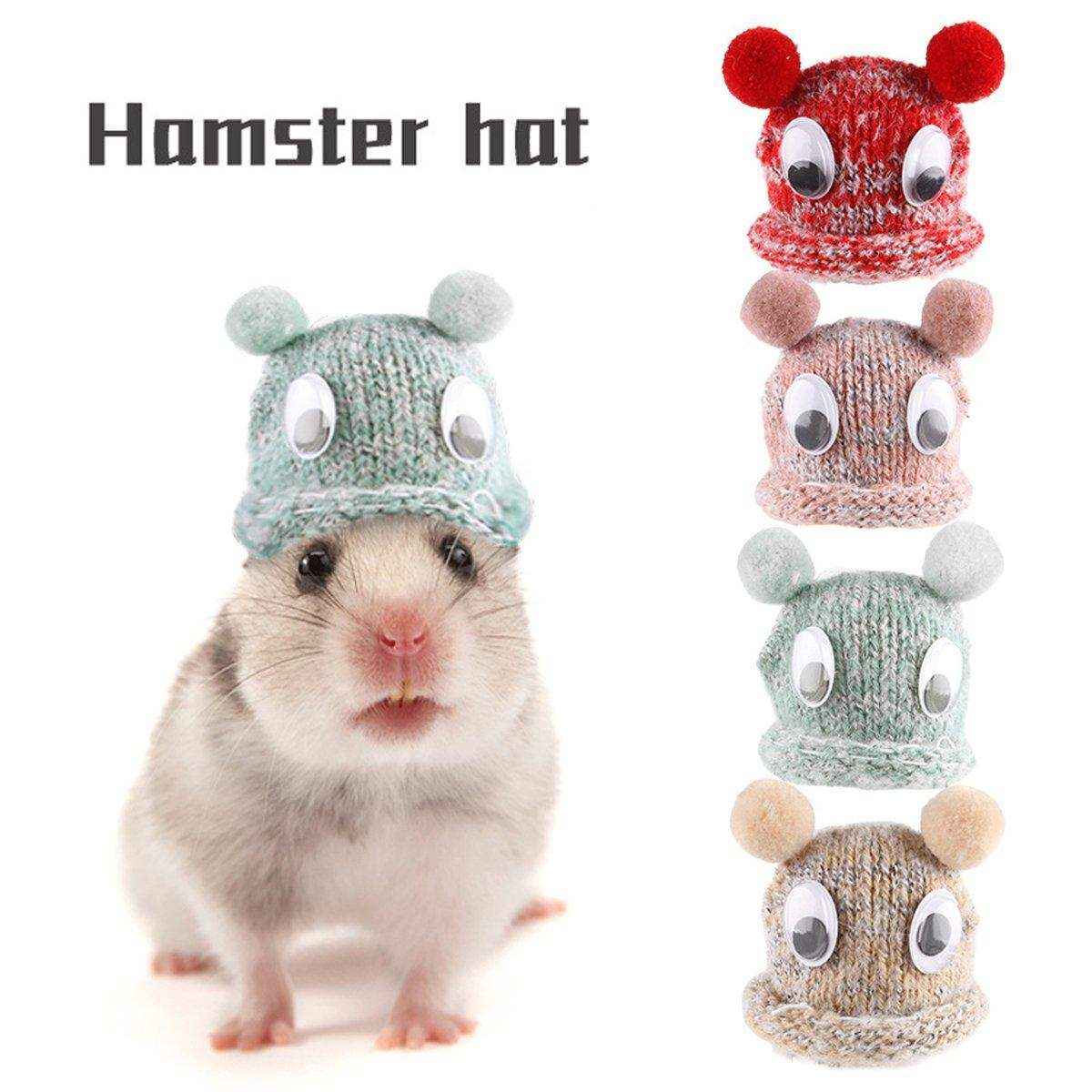 Adjustable Pet Hat for Hamsters and Guinea Pigs